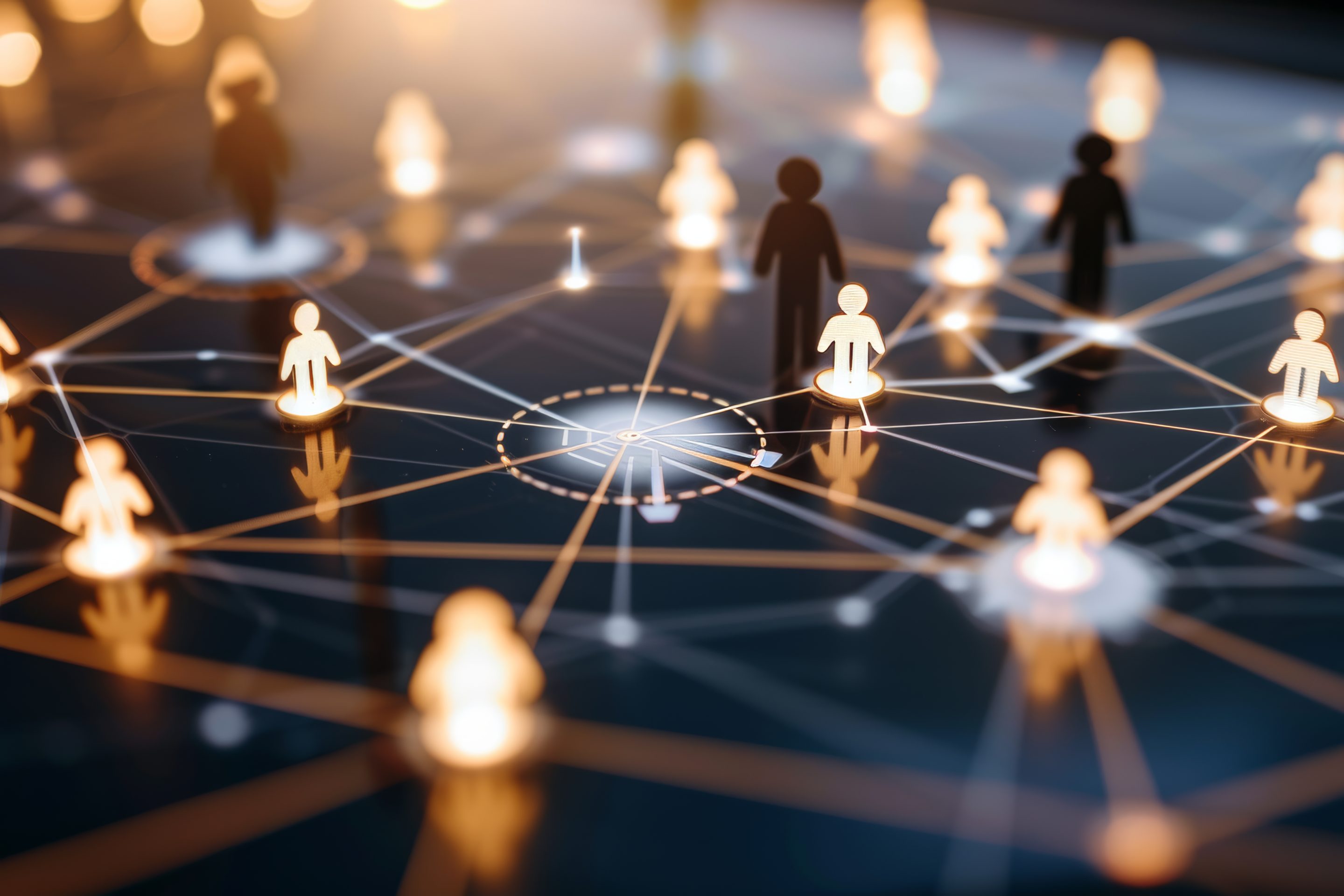 Global business networking and data exchange for hr and customer service strategy
